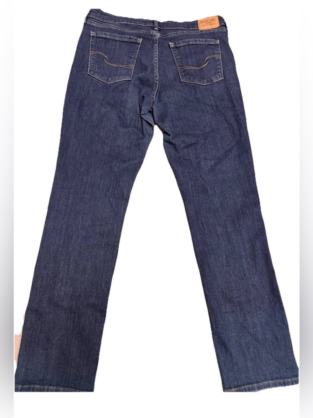 Levi's Jeans Signature Gold Womans 12 M Mid Rise Straight Western Classic Trendy - Picture 3 of 9